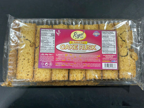 REGAL CAKERUSK NOADD SUGAR500G