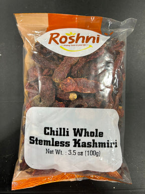 ROSHNI CHILLI WH SL KSHMI 100G