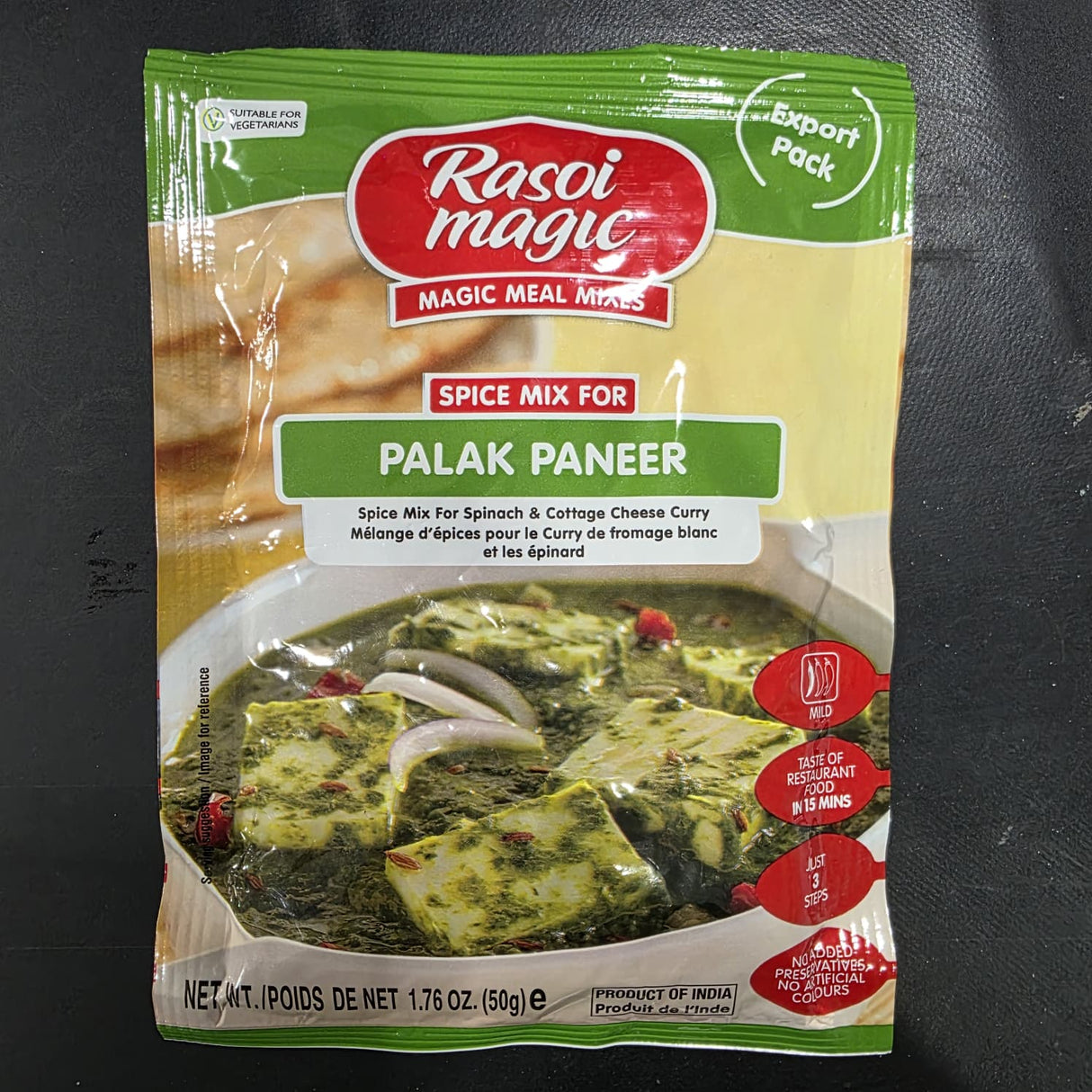 Rasoi Mgc Palak Paneer 50G