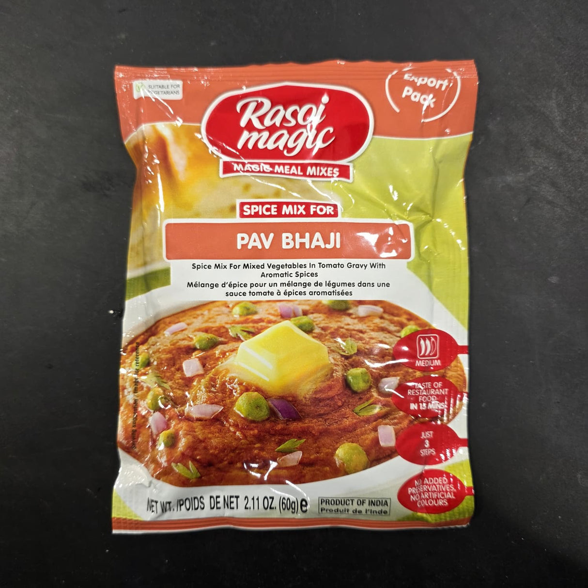 Rasoi Mgc Pav Bhaji 60G