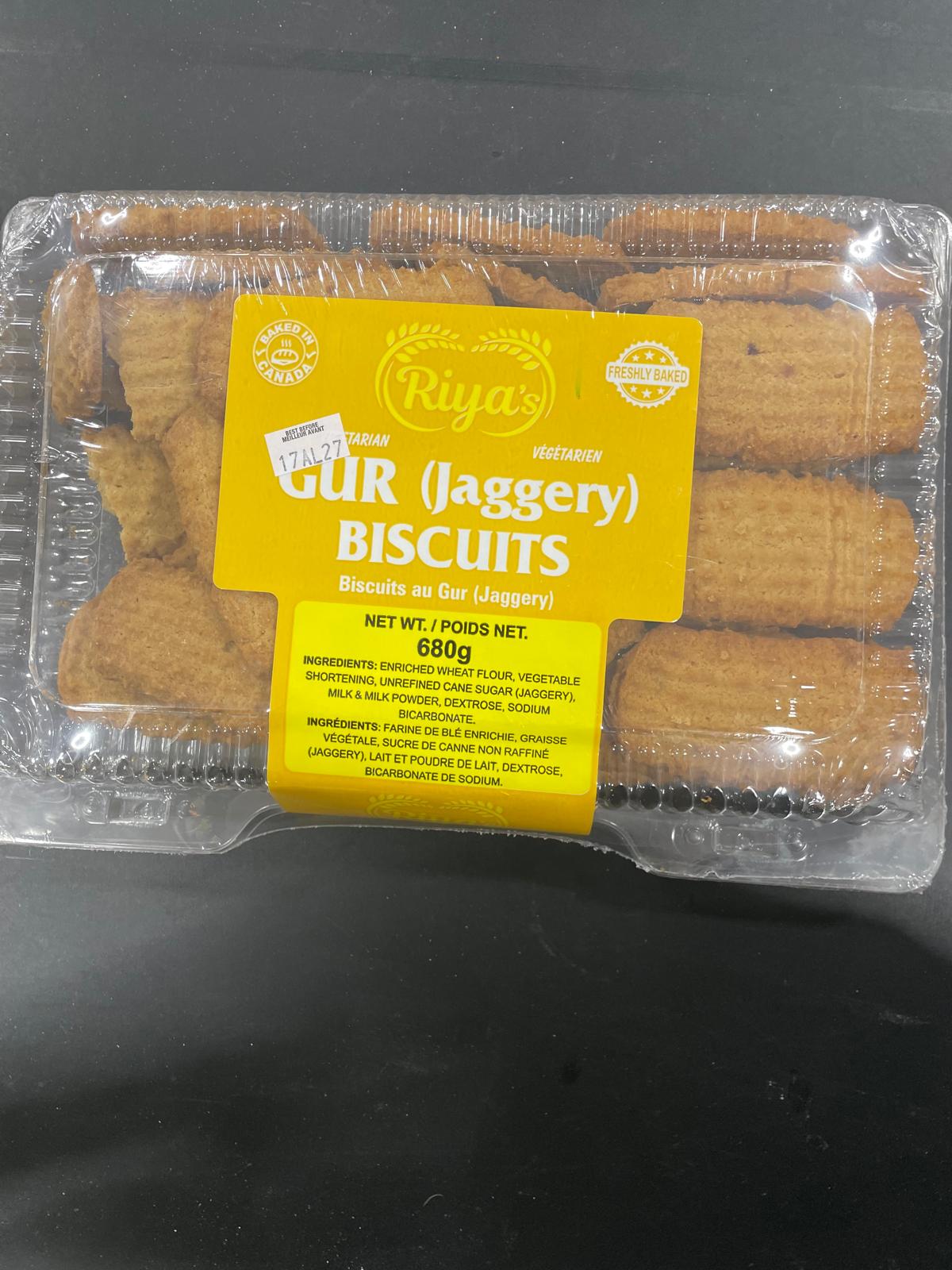 RIYA JAGGERY BISCUITS 680G
