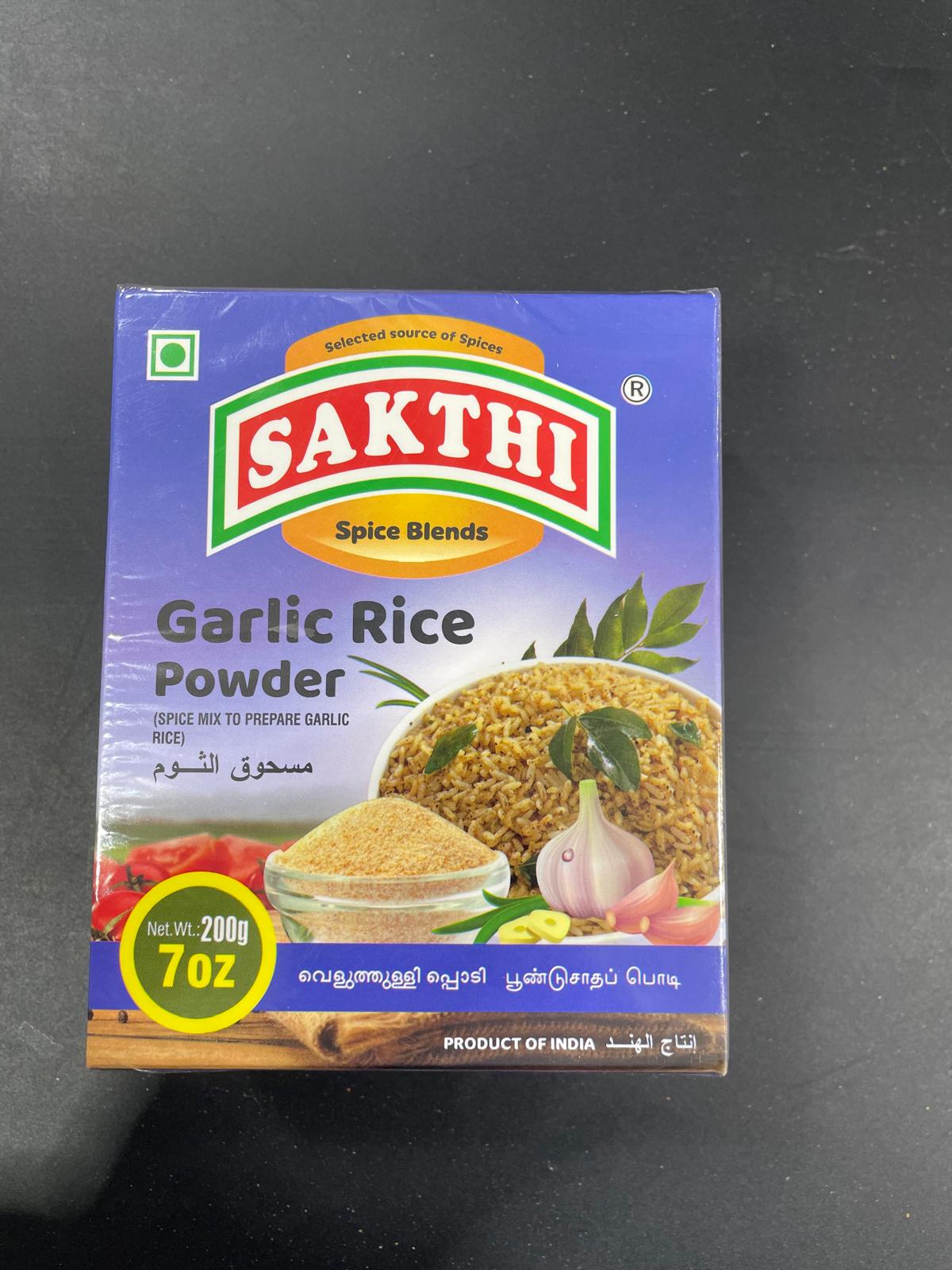 SAKTHI GARLIC RICE POWDR 200G