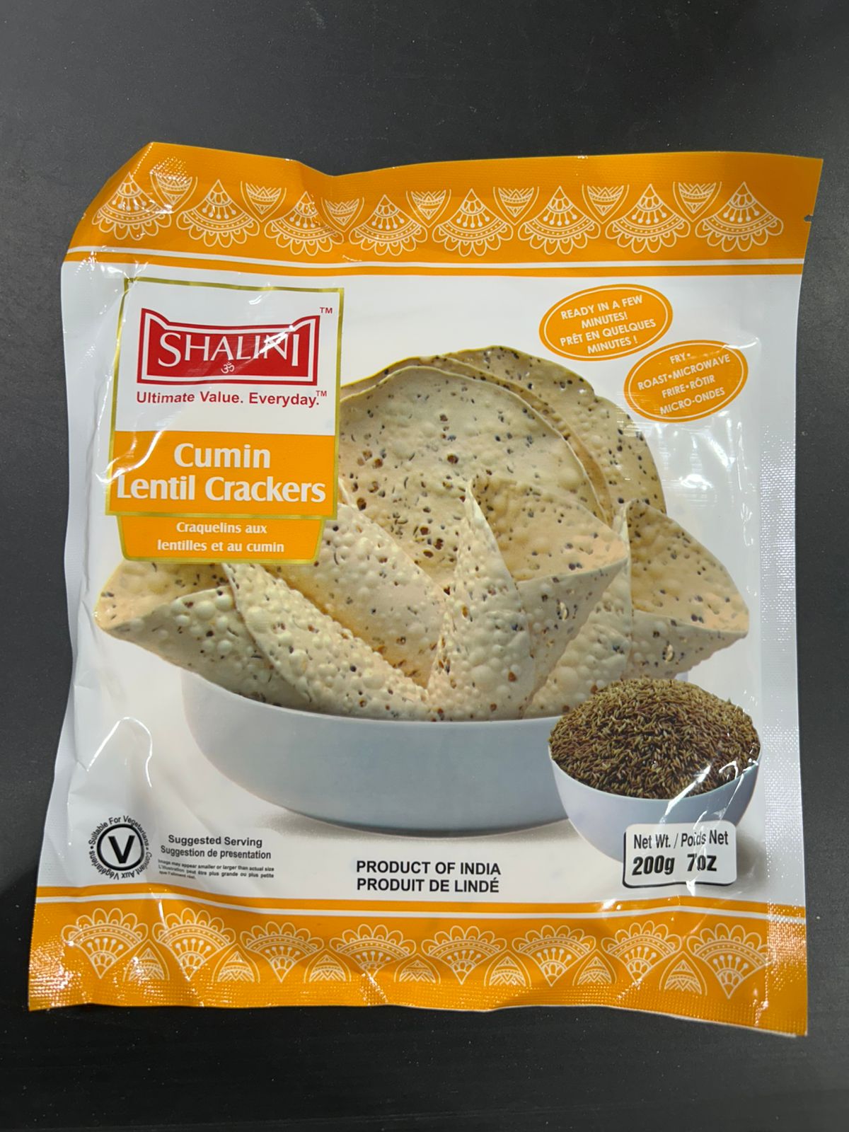 Shalini Cumin L Cracker 200G