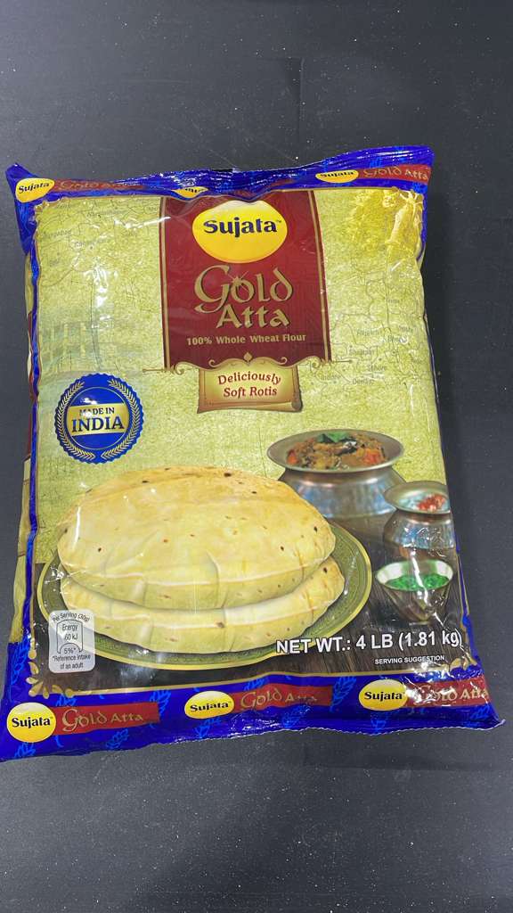 Sujata Whole Wheat Atta Gold 4L