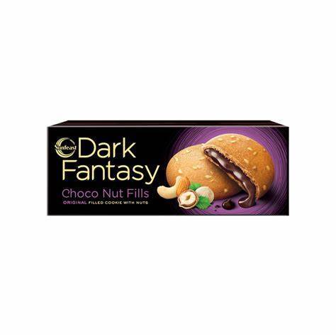 Sunfeast Dark Fantasy Chocolate Nutfills 75G