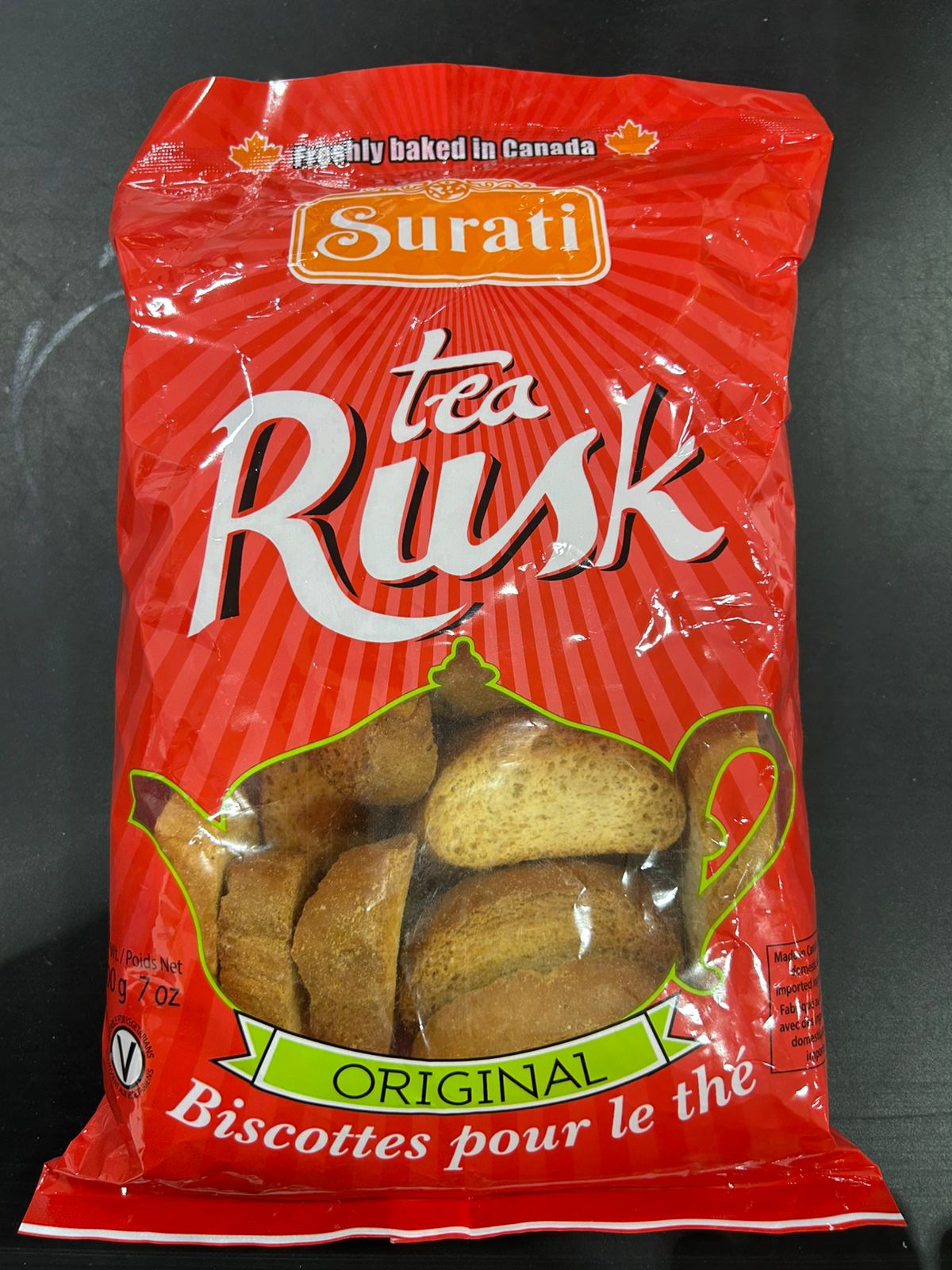 Surati Tea Rusk Surati Tea Rusk Orignal 200G – Utsav Supermarket