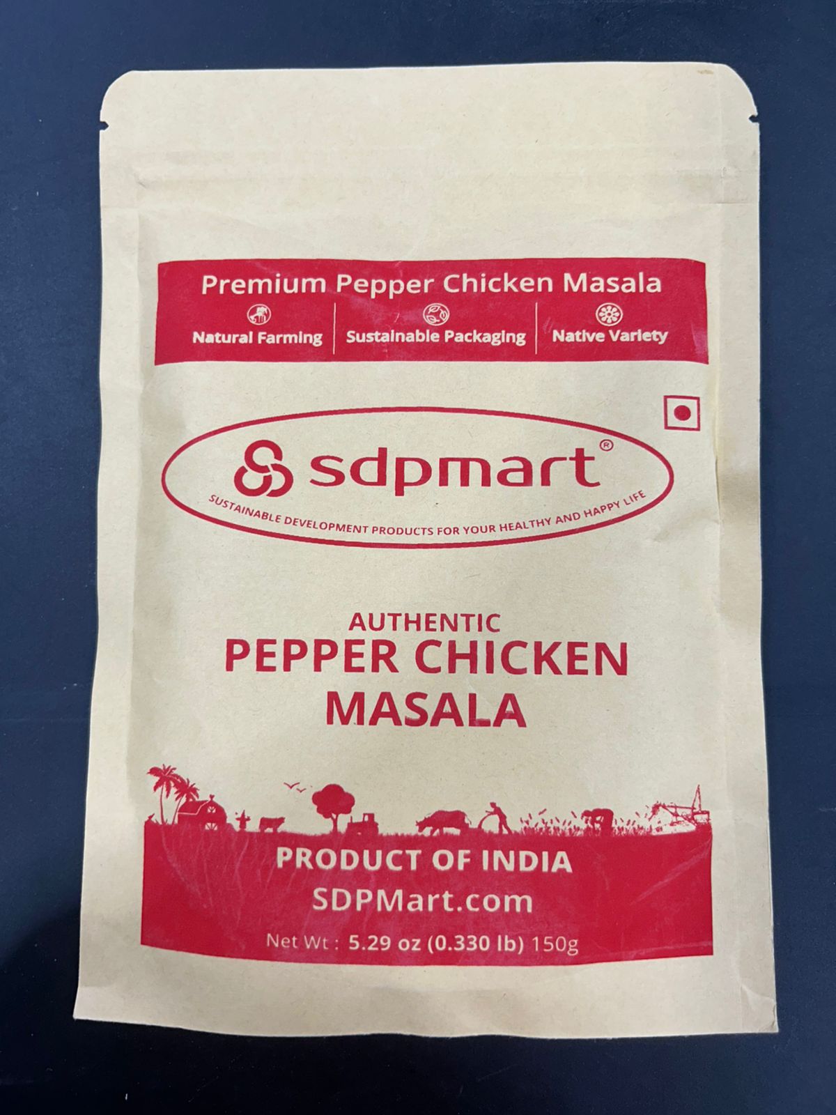 SDP A PEPPERCHICKEN MASALA150G