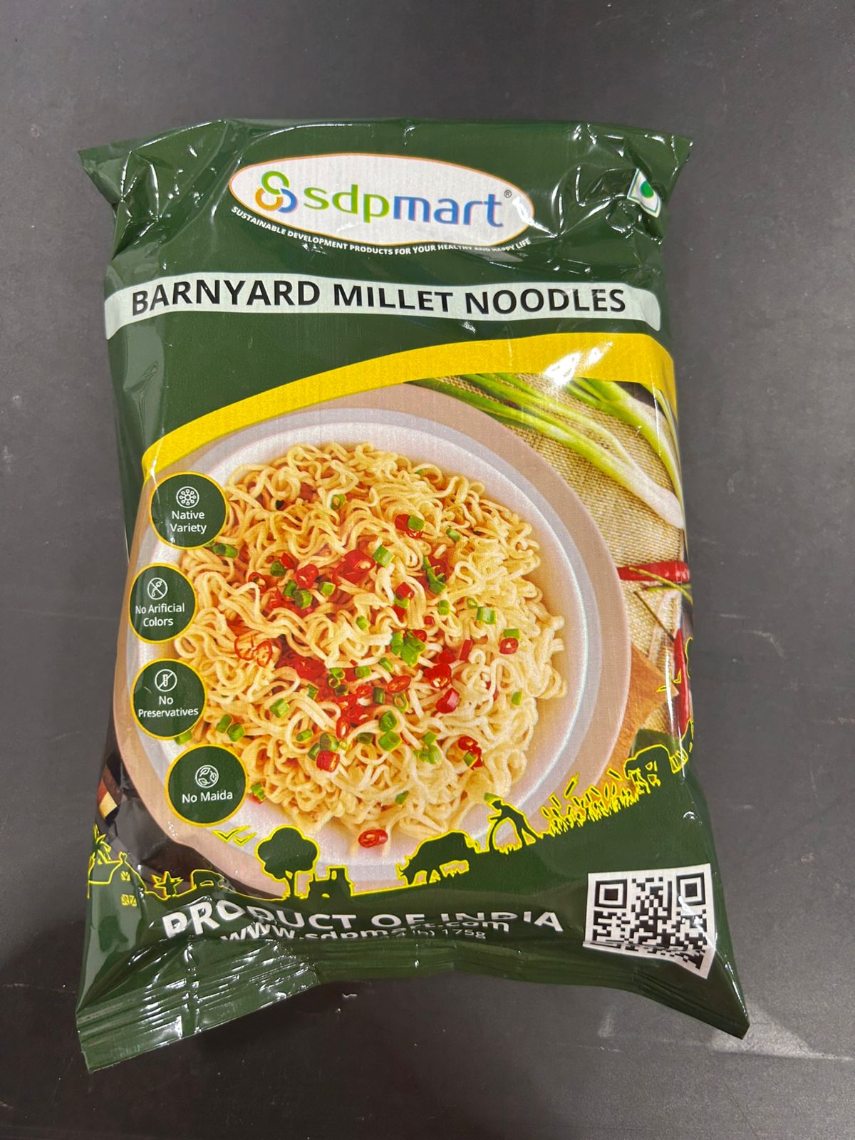 SDPBARNYARDMILLET NOODLES 175G