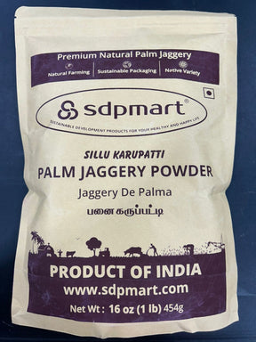 SDP PALM JAGGERY POWDER 1LB