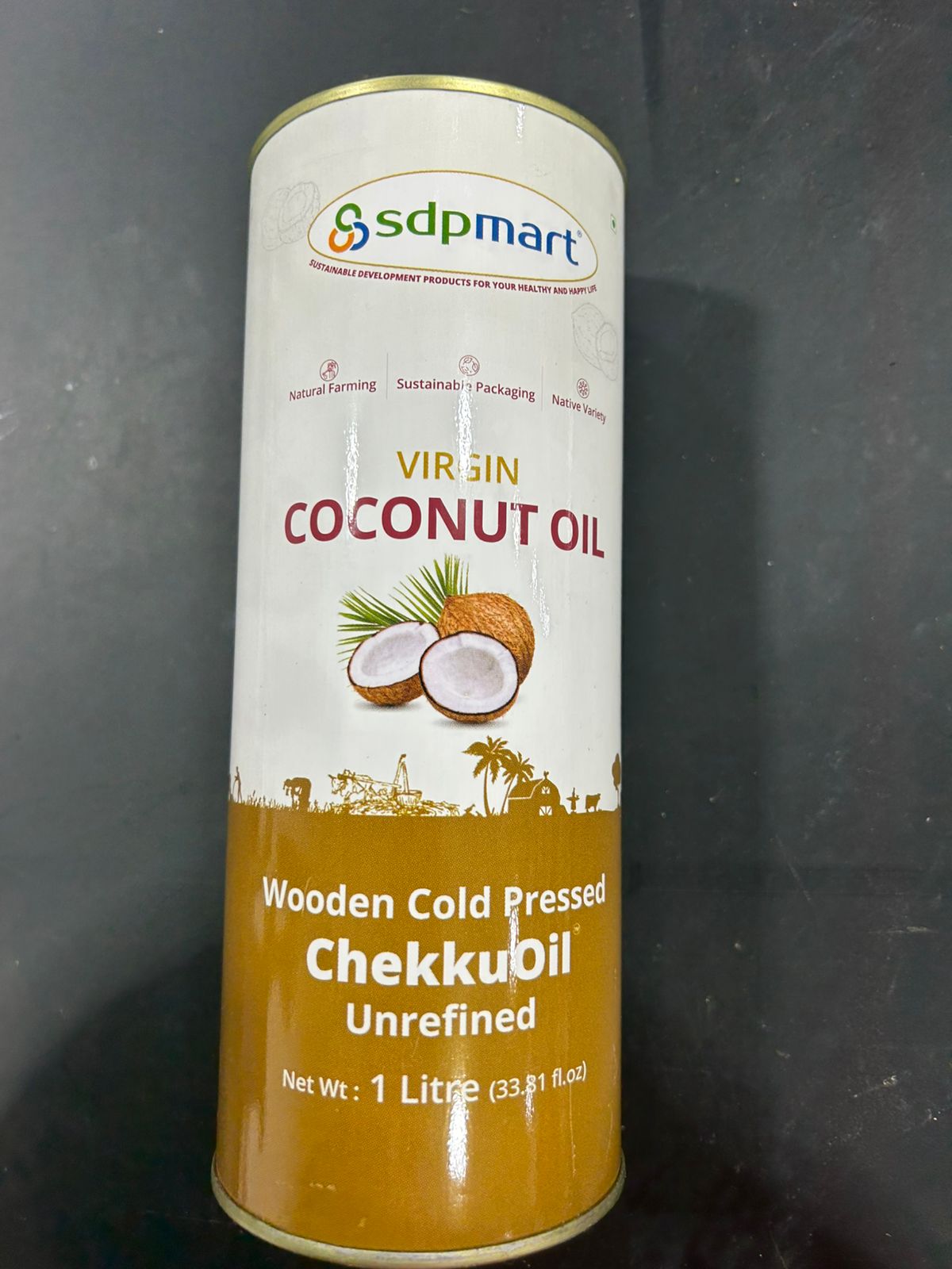 SDP VIRGIN COCNUT OIL 1 L