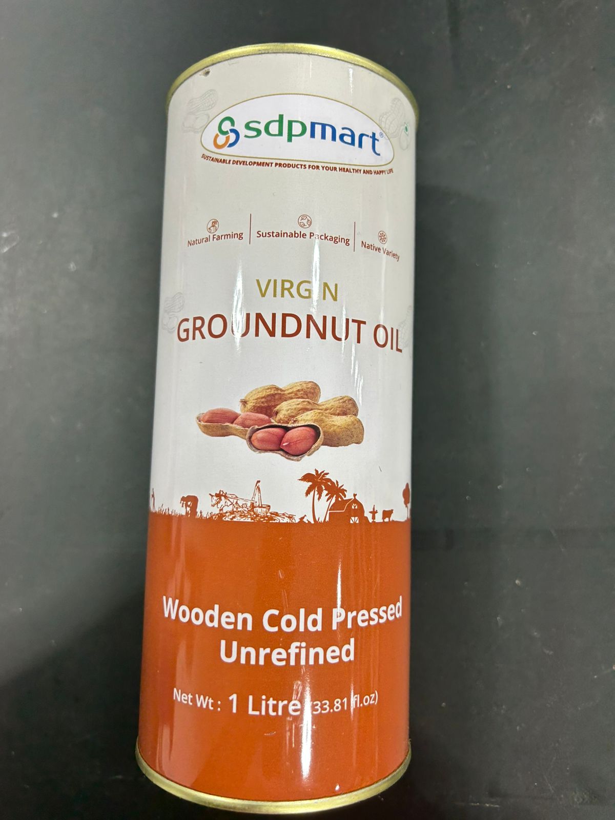 SDP VIRGIN GROUNDNUT OIL 1L