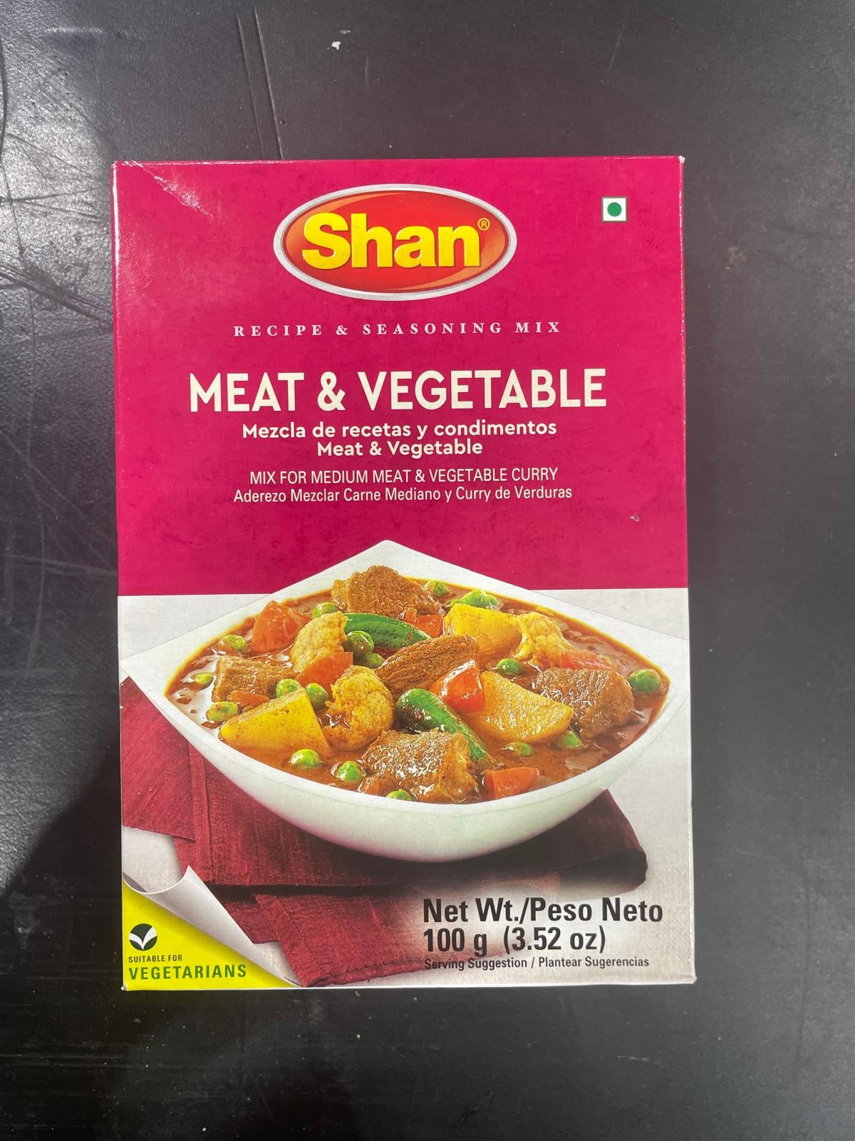 SHAN MEAT & VEGETABLE 100G