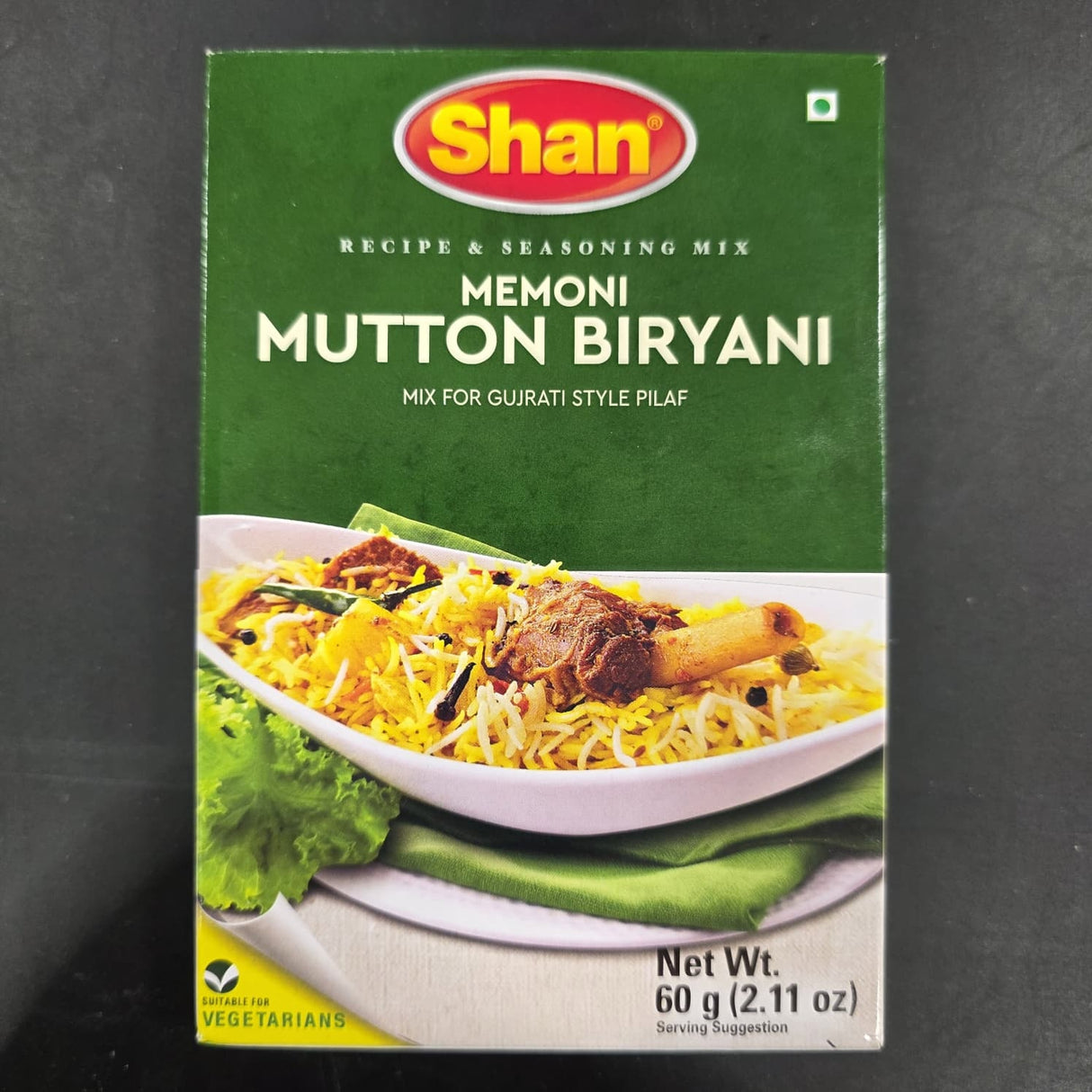 SHAN MEMONI MUTTON BIRYANI 60G