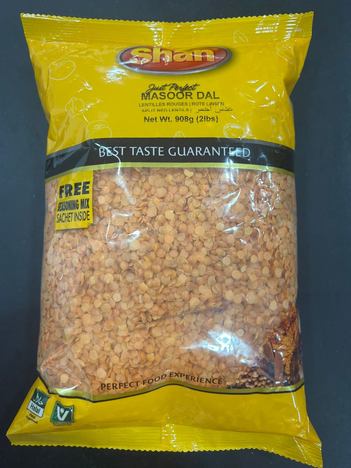 SHAN  RED SPLT MASOOR 2LB