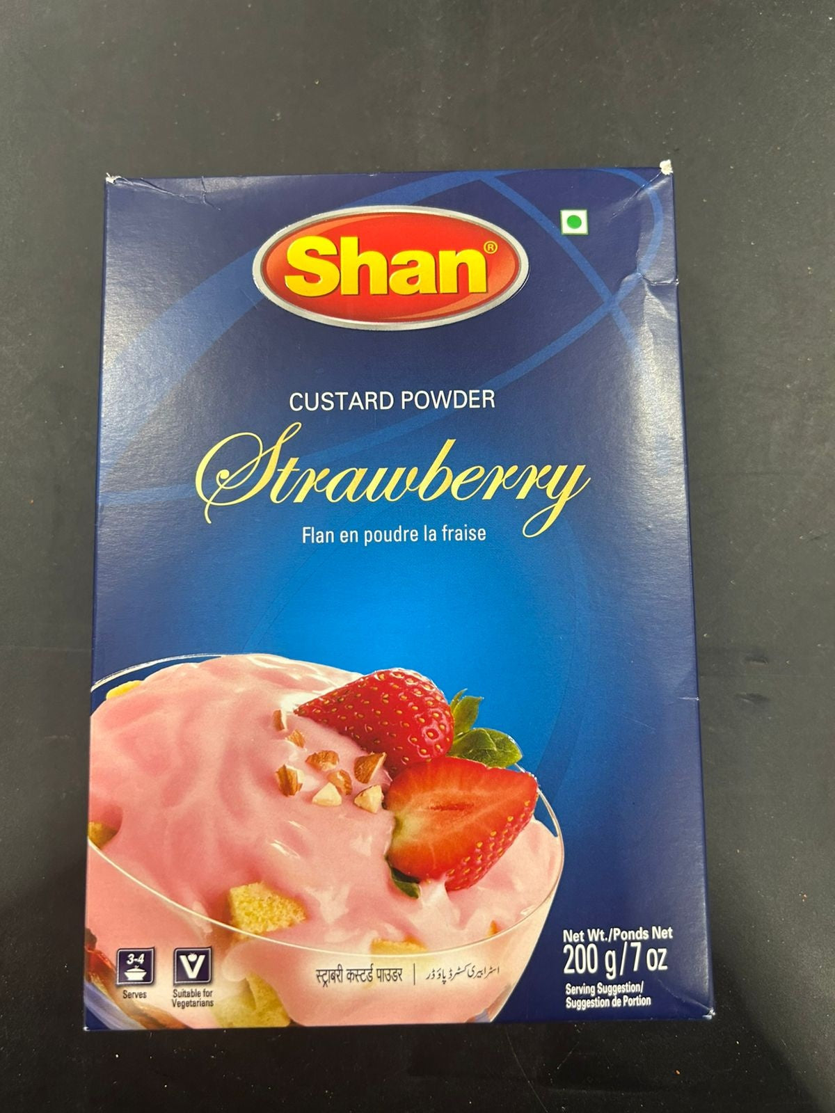 SHAN STRAWBERY CUSTARD PW 200G