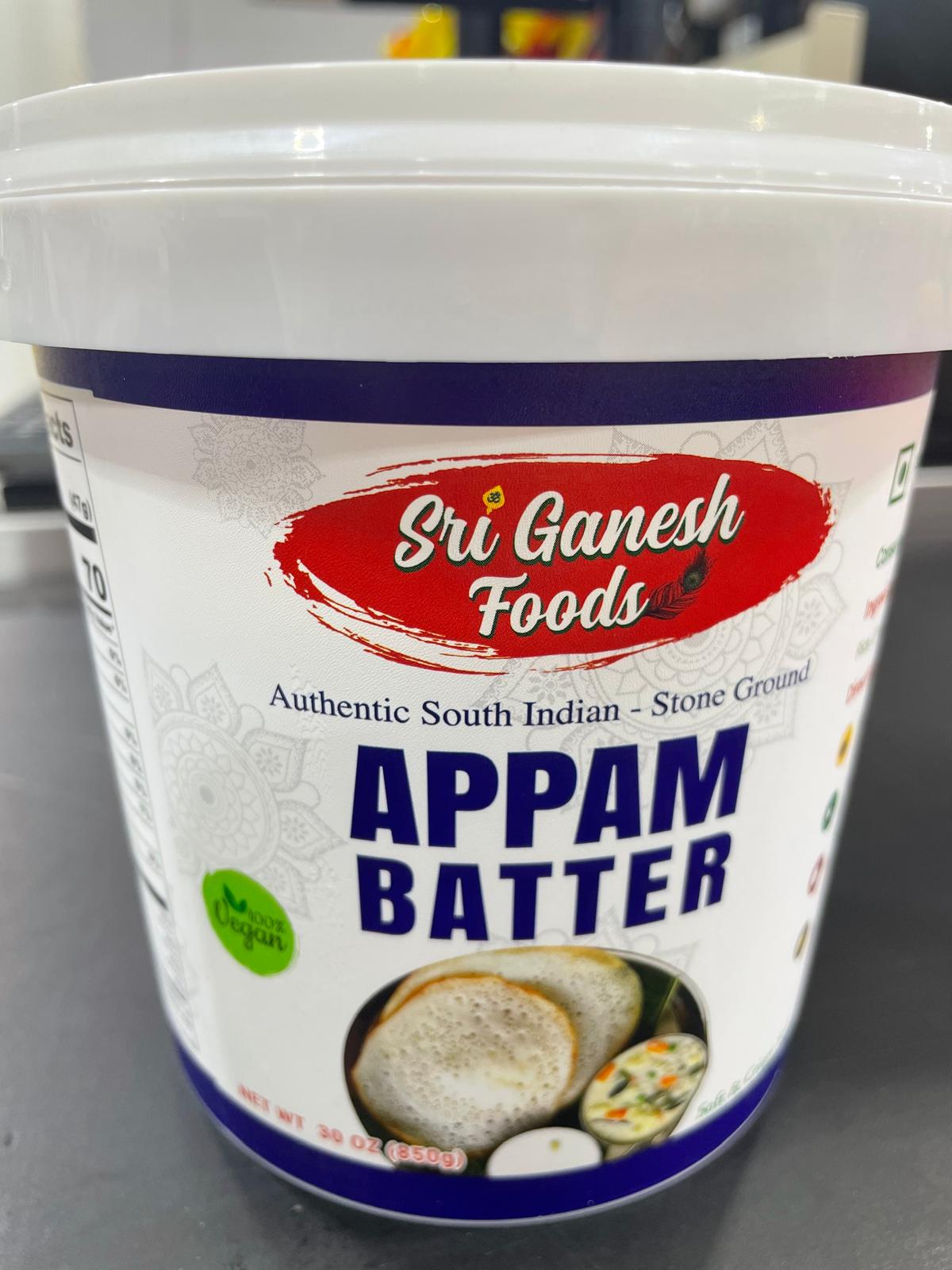 Sri Ganesh Ganesh Appam Batter 30Oz