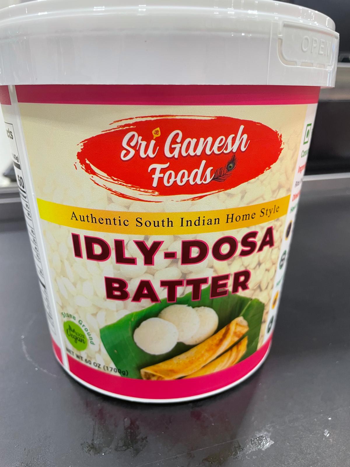 Sri Ganesh Ganesh Idly/Dosa Batter 60Oz