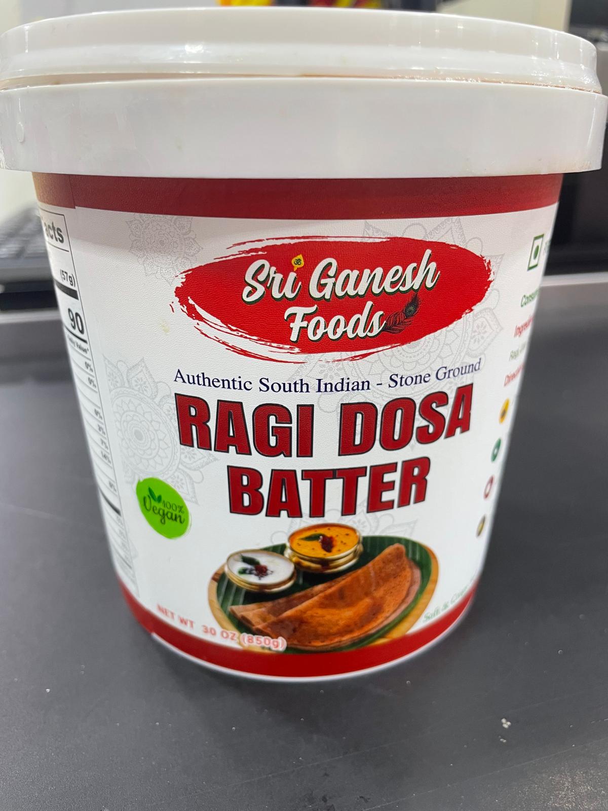 Sri Ganesh Ganesh Ragi Dosa Batter 30Oz
