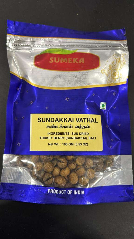 Sumeka SUNDAKKAI VATHAL 100G