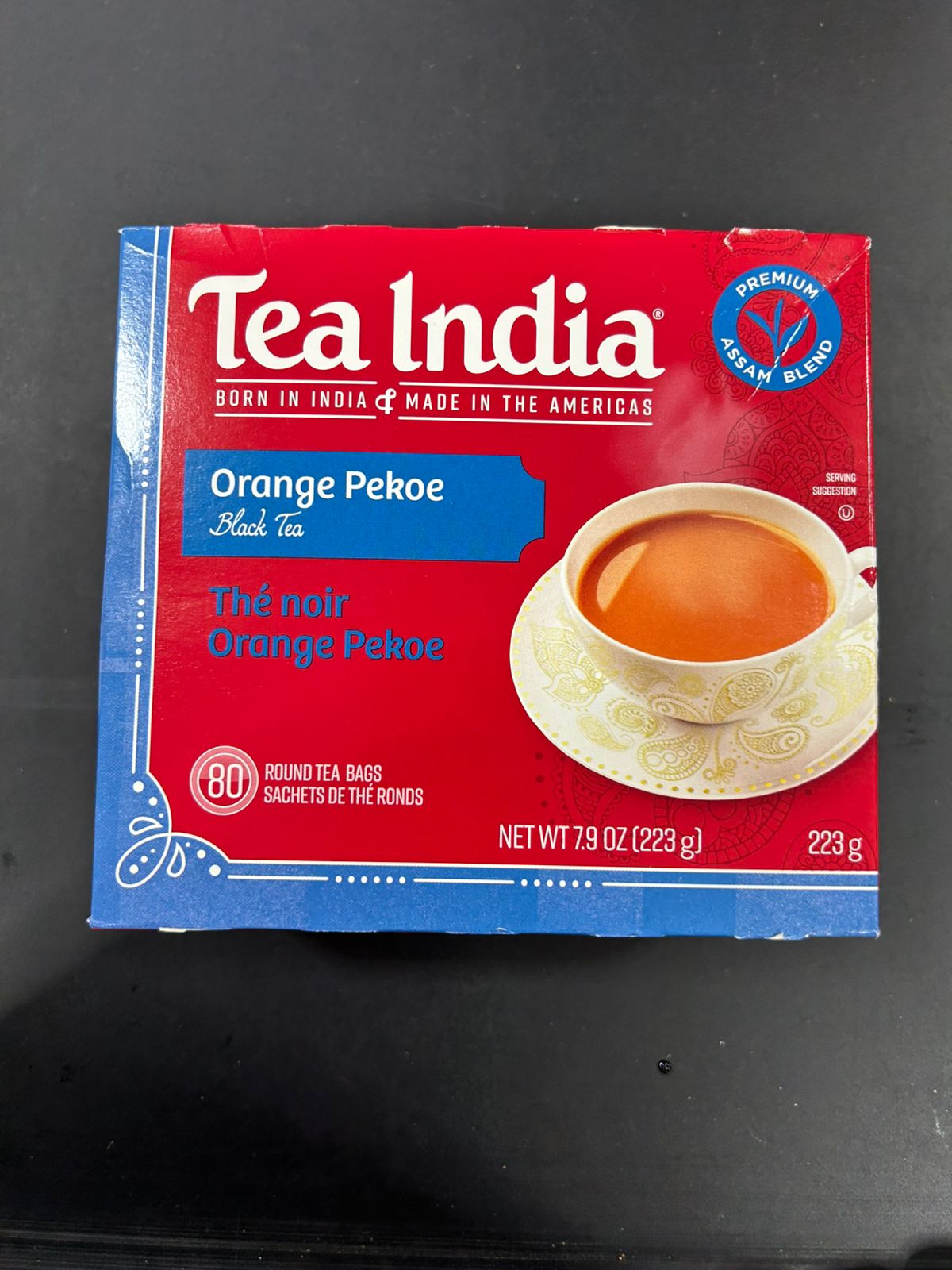 TEA INDIA ORANGE BLACKTEA 182G