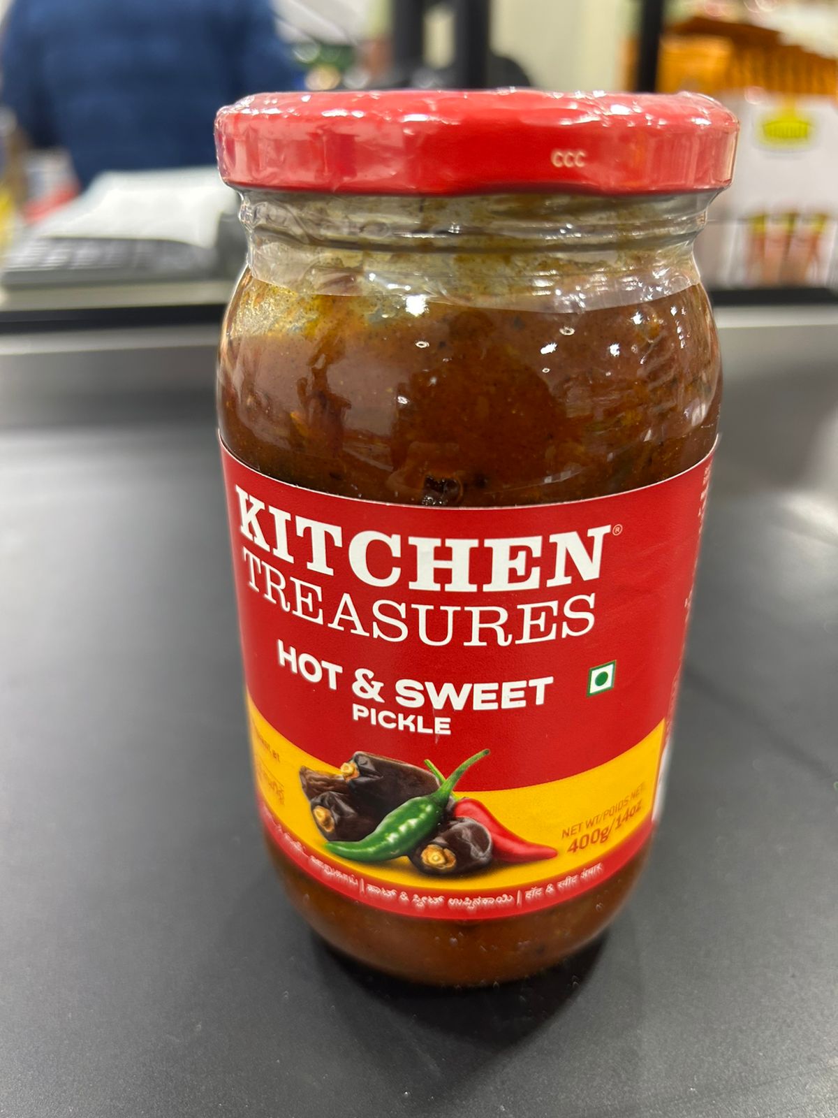 Kitchen Treasures Hot Sweet Pickle 400G