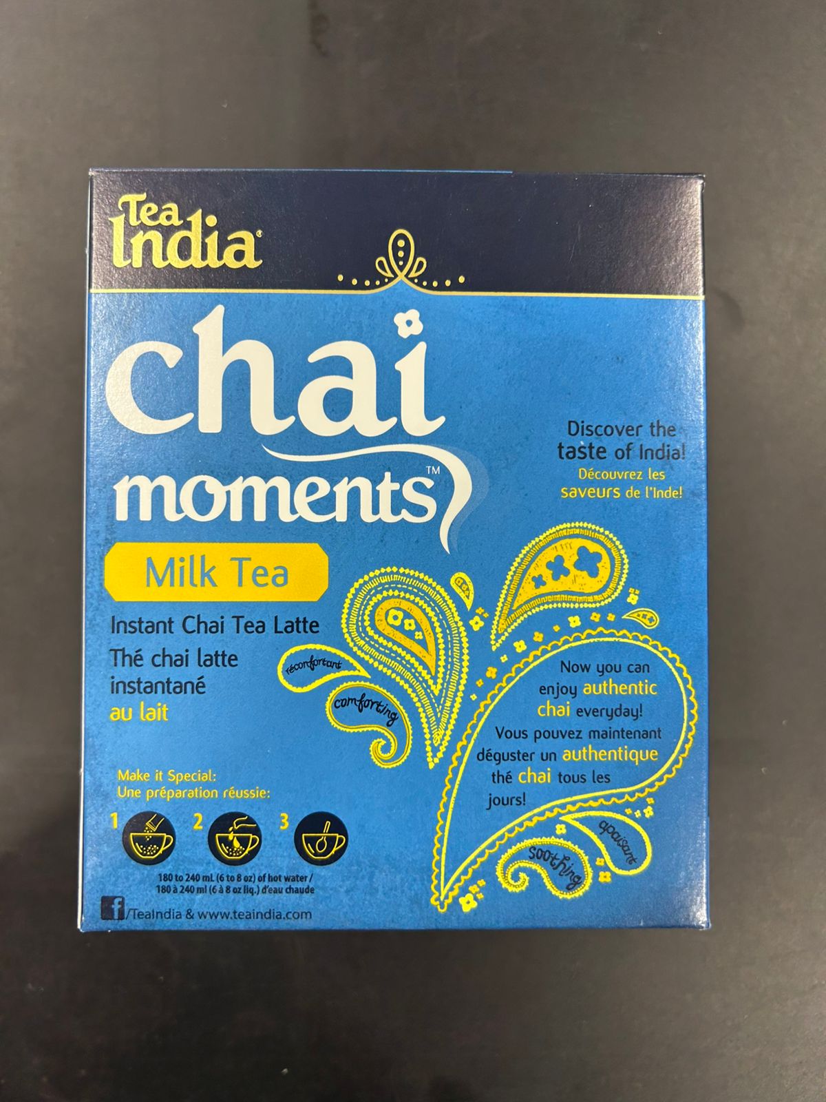 Tea India Chai Mom Milk Tea 10 Pack