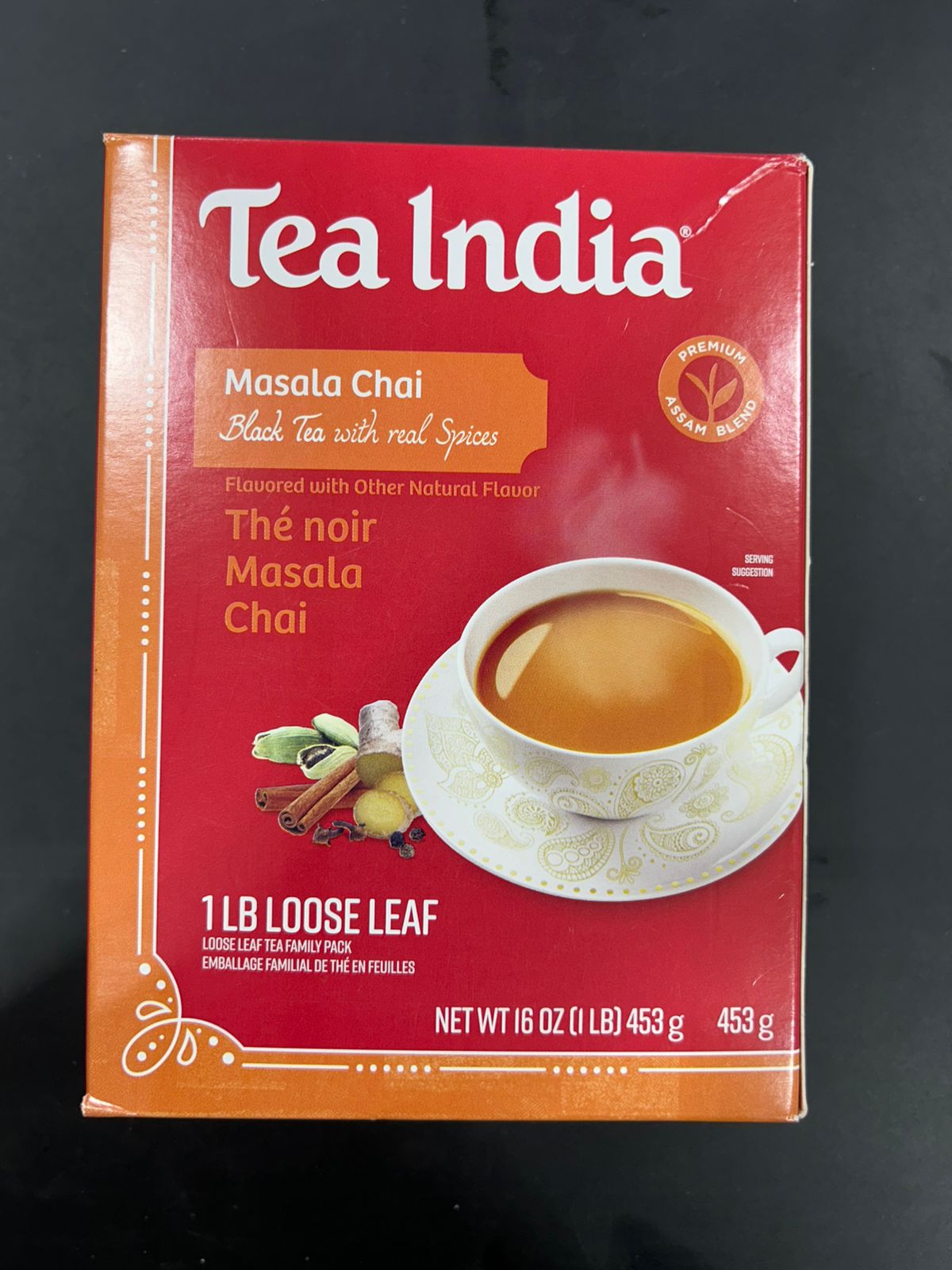 Tea India Masala Tea Lf 1Lb