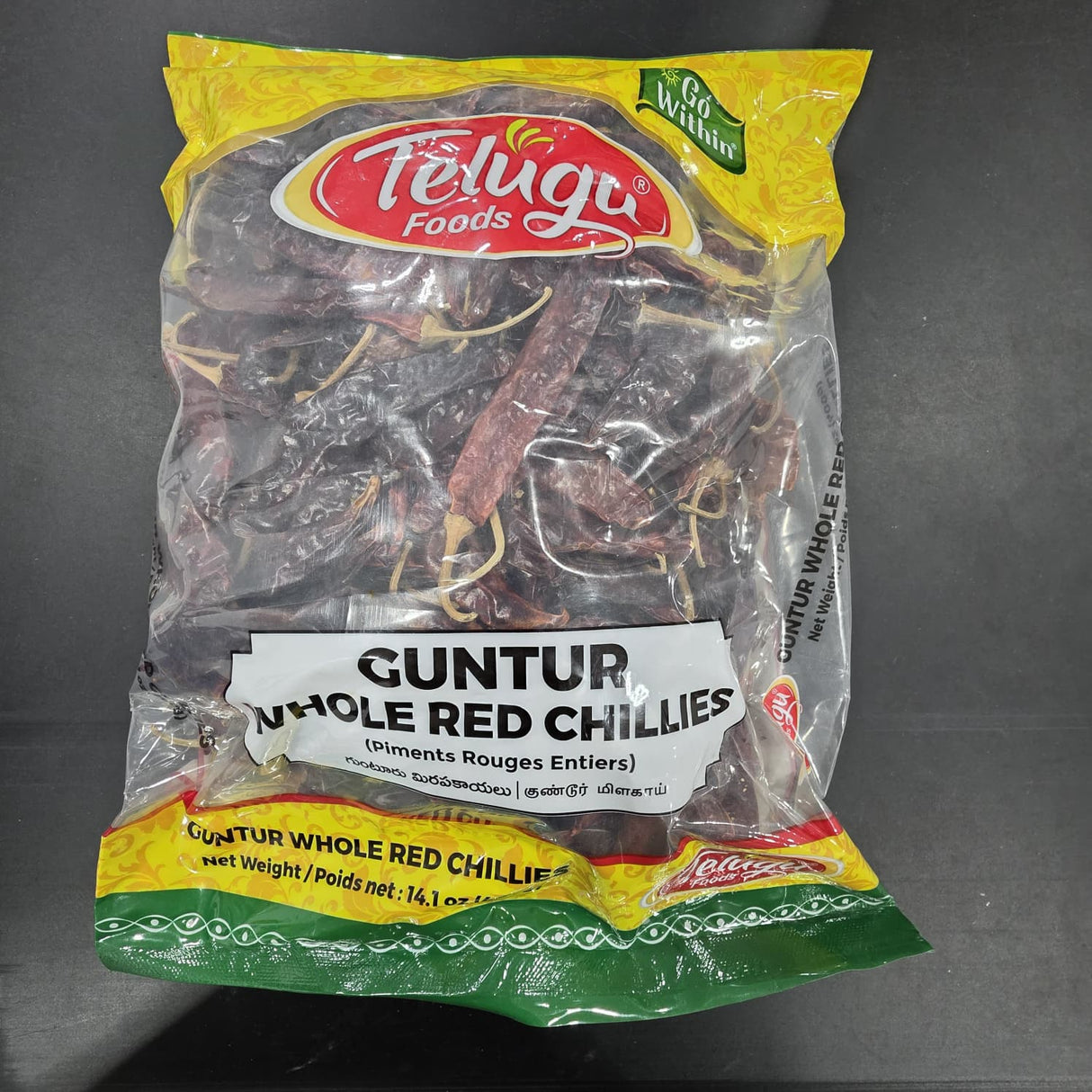 Telugu Whole Red Chi W/S 400G