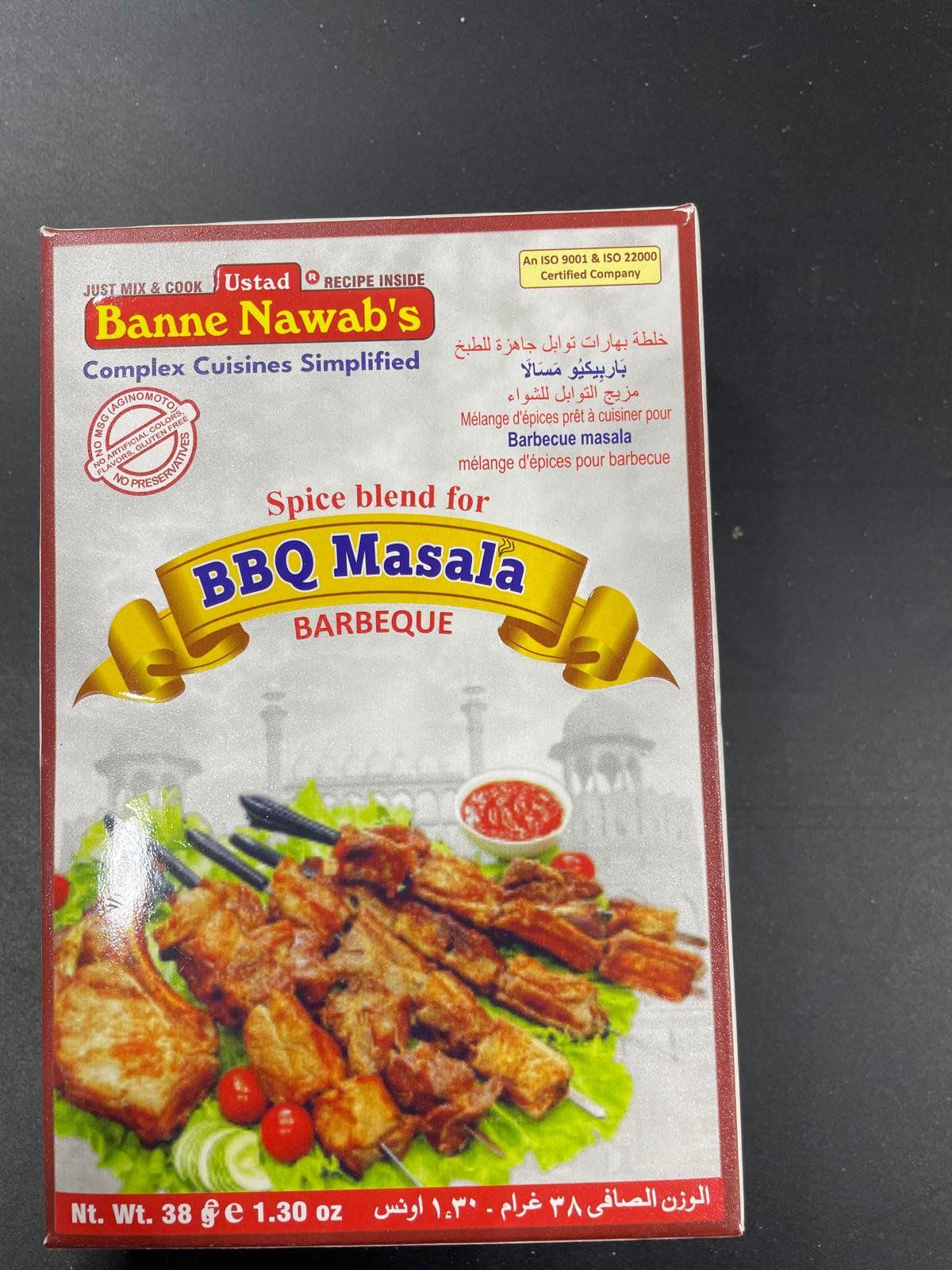 USTAD BBQ MASALA 38G