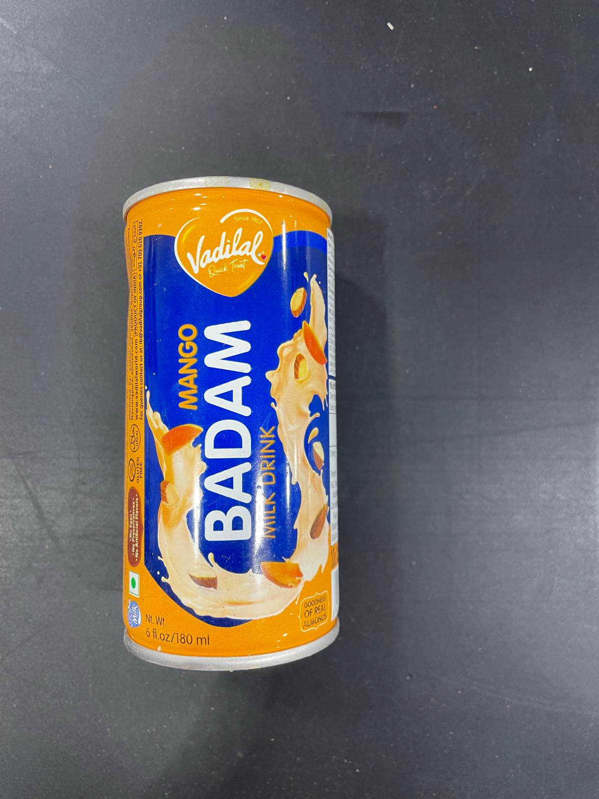 Vadilal Mango Badam Drink 180Ml