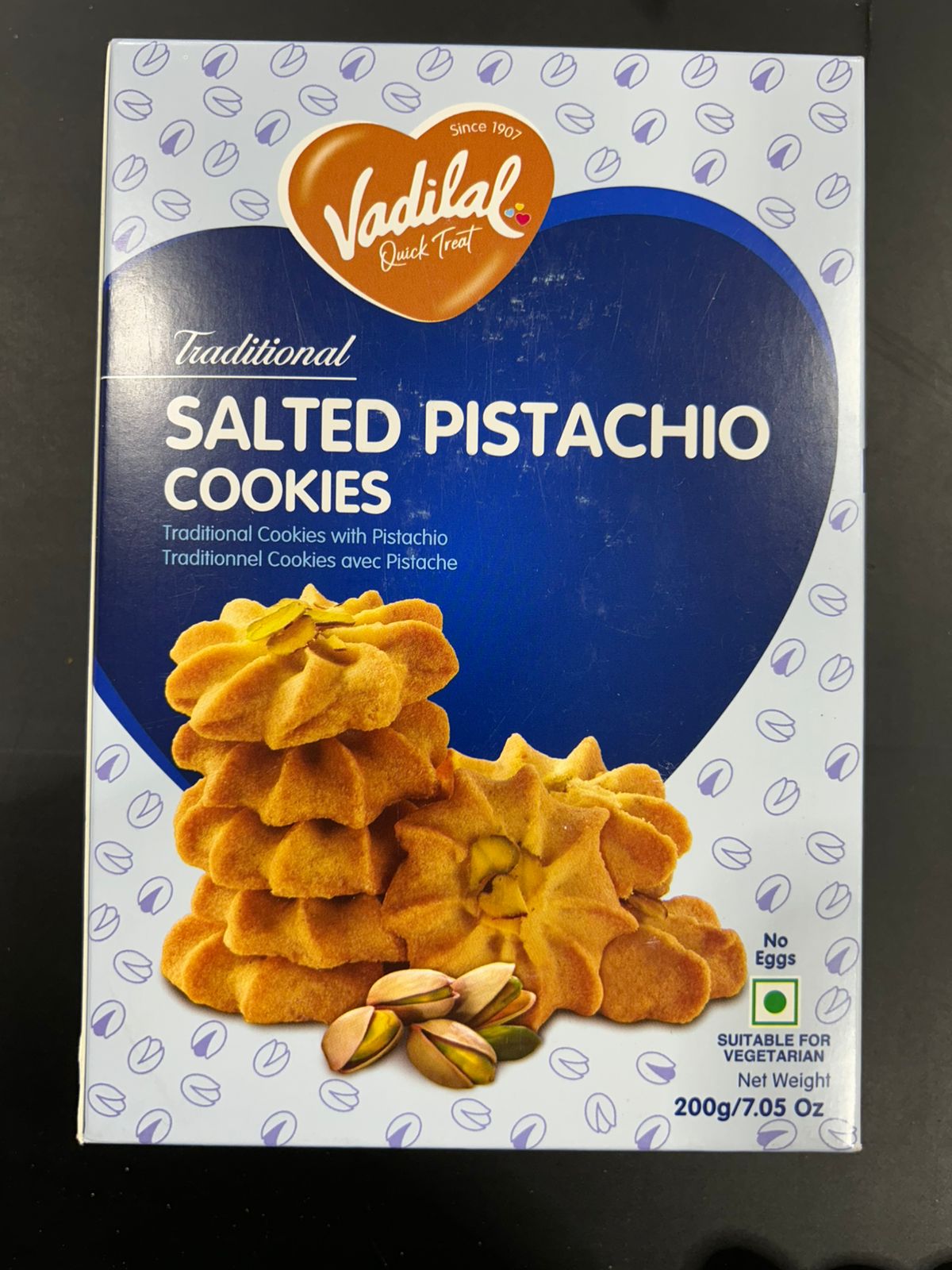 Vadilal SALT PISTA COOKIES 200G