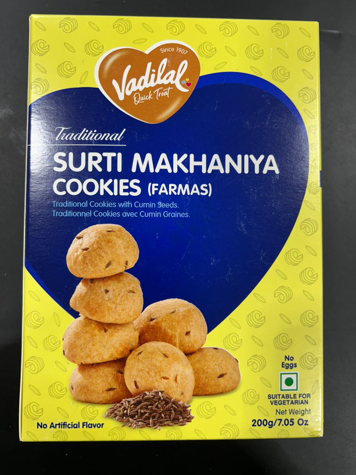 Vadilal SURTI MAKHA COOKIES 200G