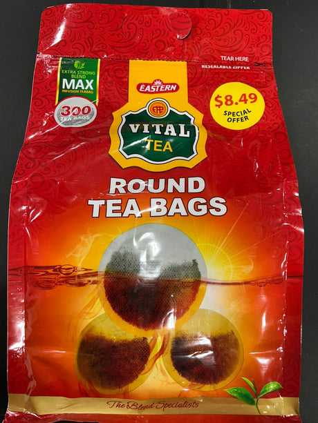 VITAL ROUND TEA BAGS(300 T BAG)