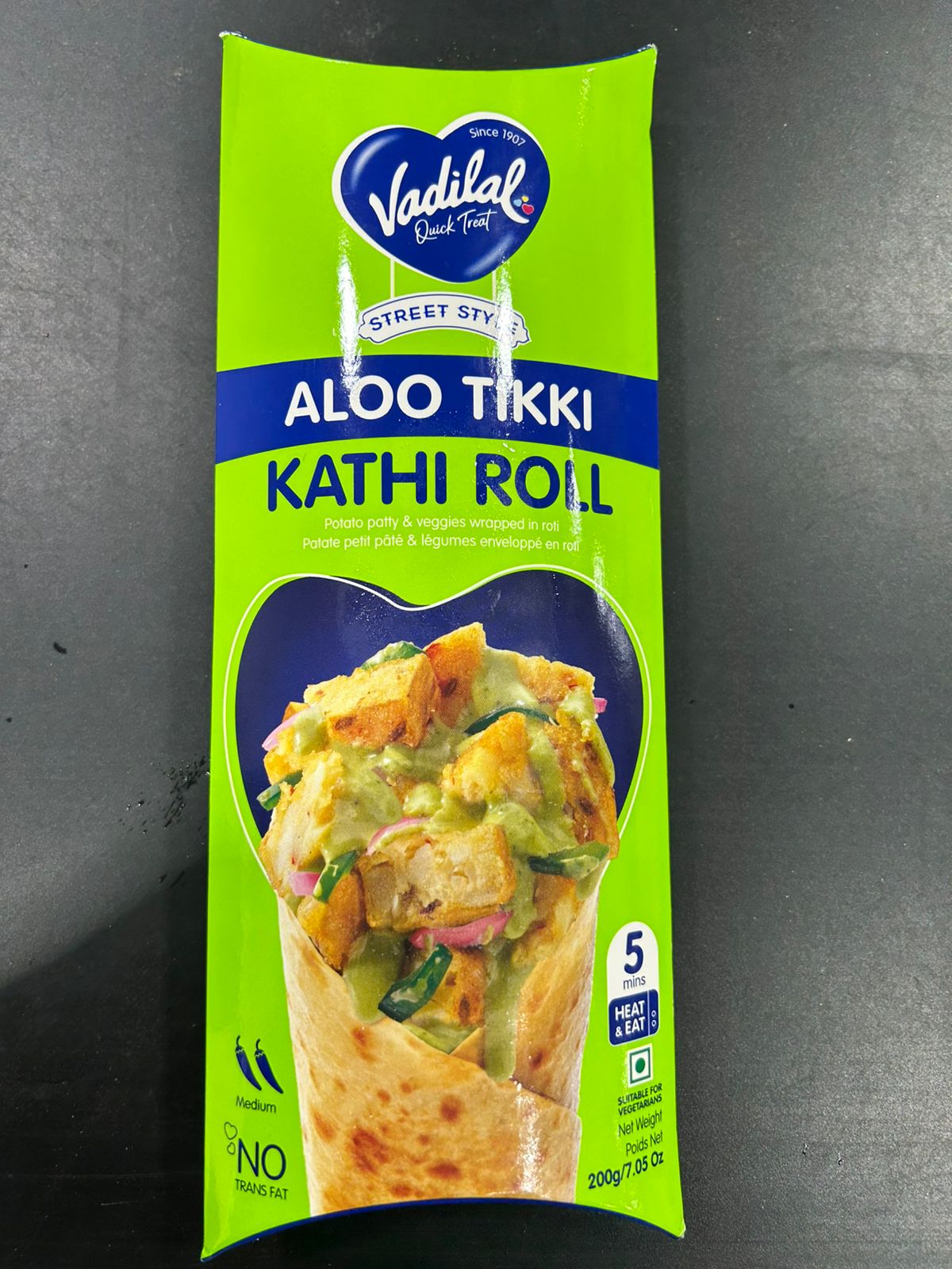 Vadilal ALOO TIKKI K ROLL 200G