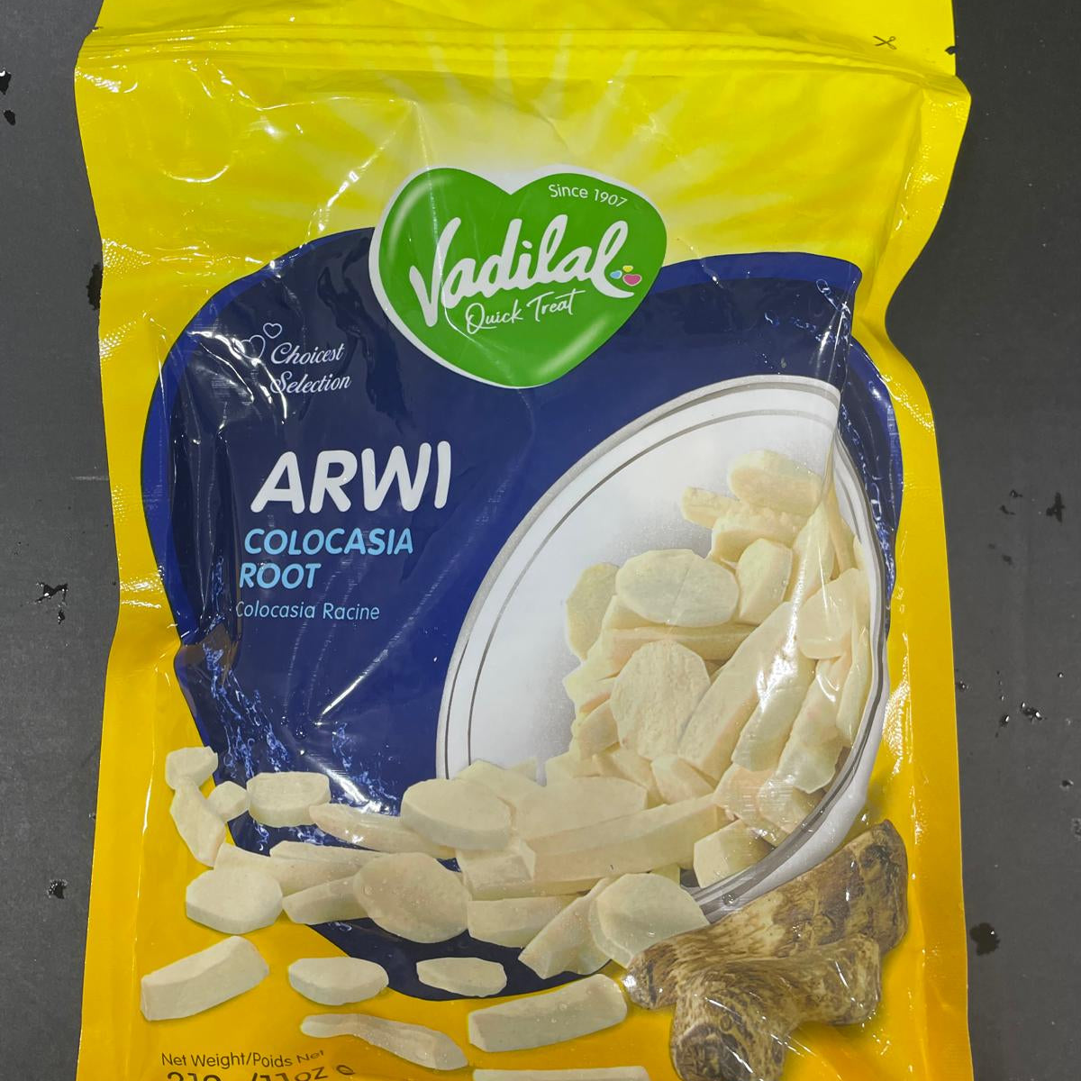 Vadilal Arwi Colocasia Root 312G – Utsav Supermarket