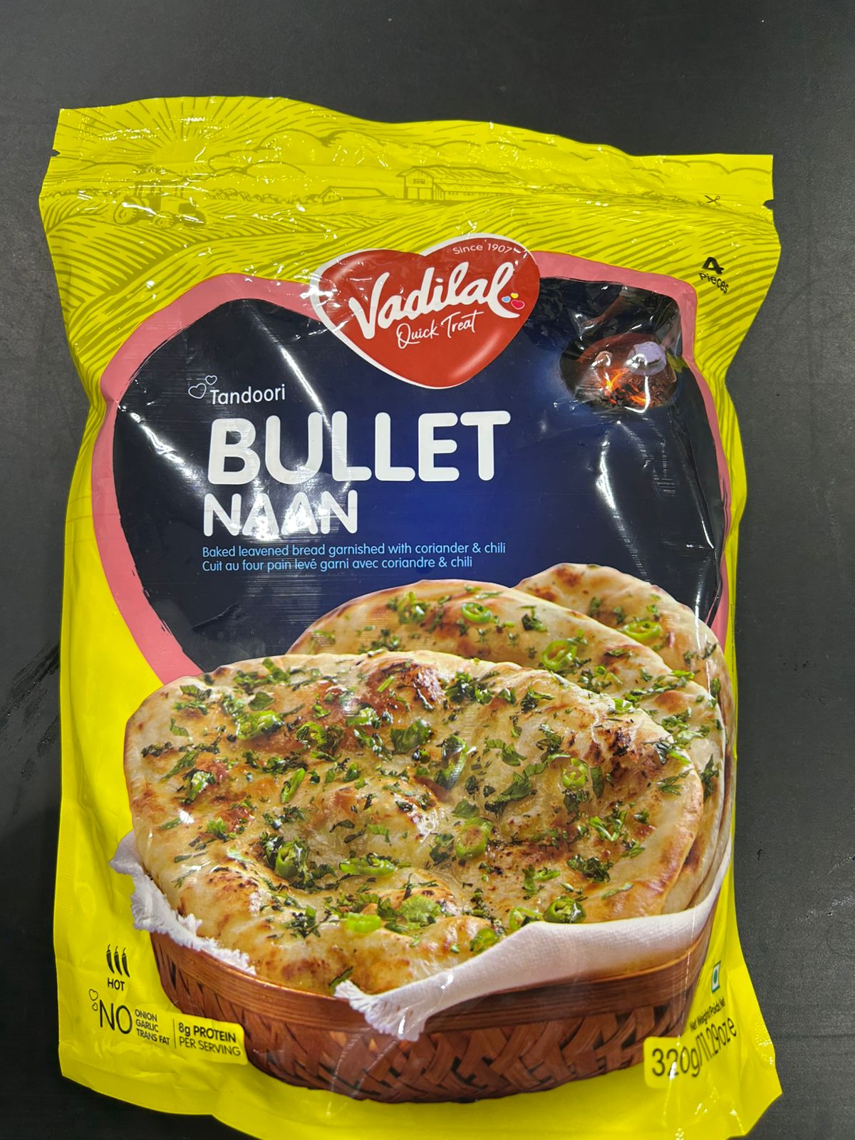 Vadilal BULLET NAAN 80G