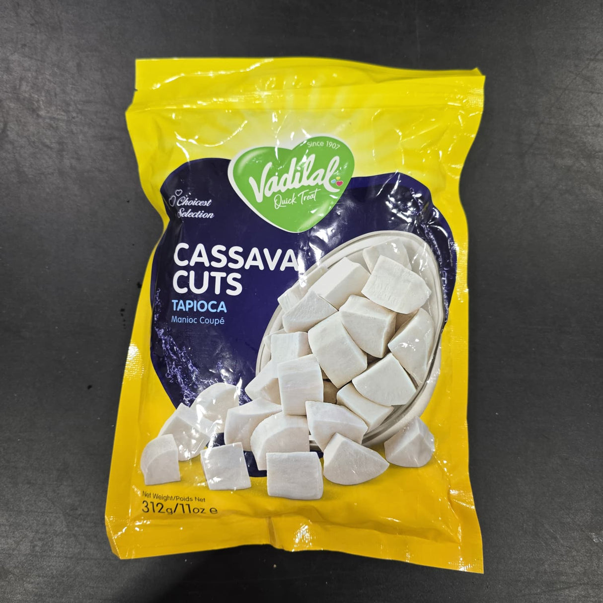 Vadilal CASAVA CUTS 312G