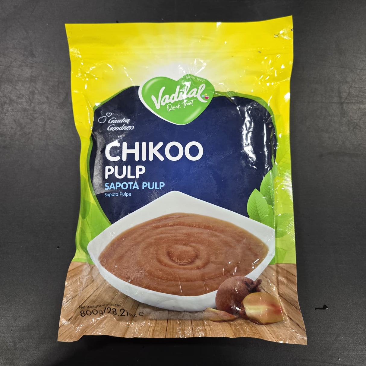 Vadilal CHIKOO PULP 800G
