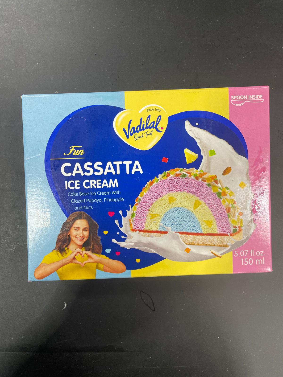 Vadilal FUN CASSATTA 150ML