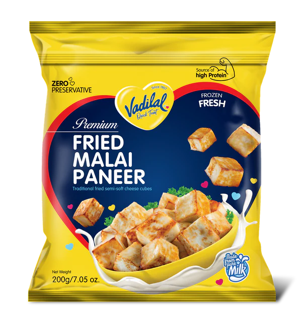 Vadilal Fried M Paneer Cubes 200G