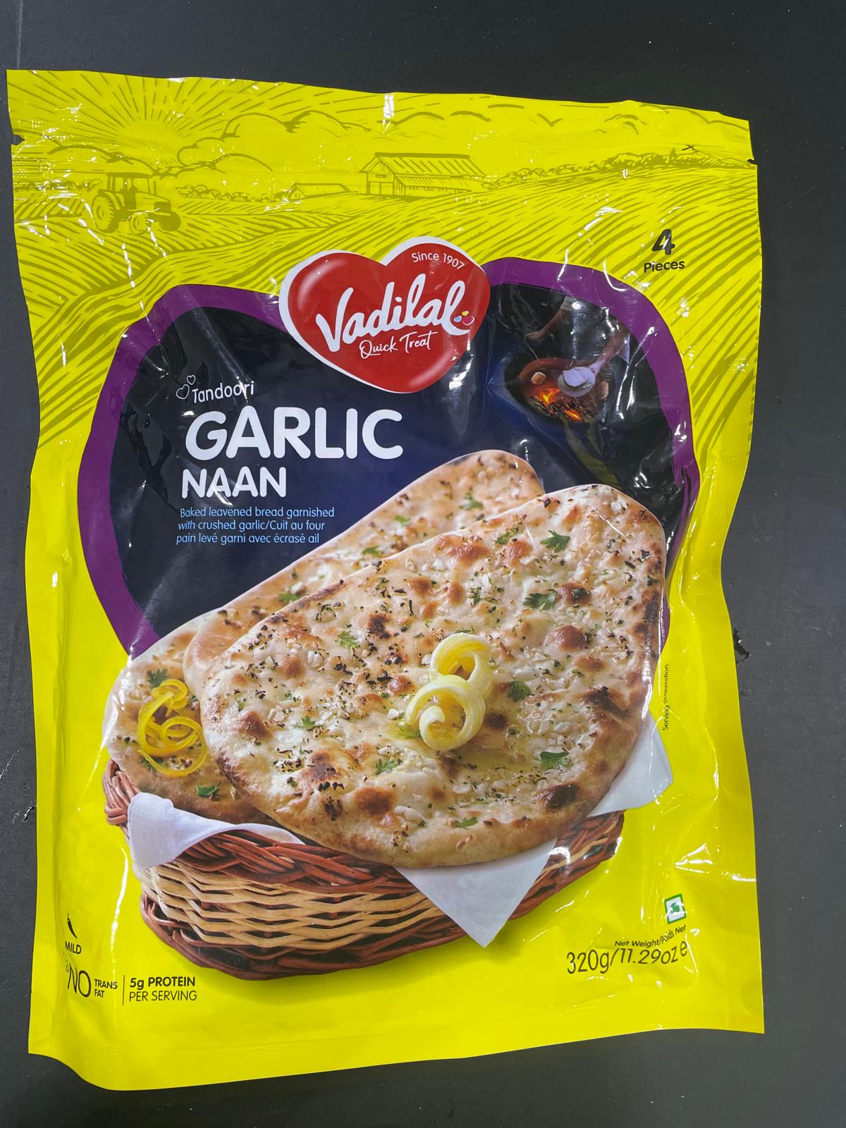 Vadilal GARLIC NAAN 80G
