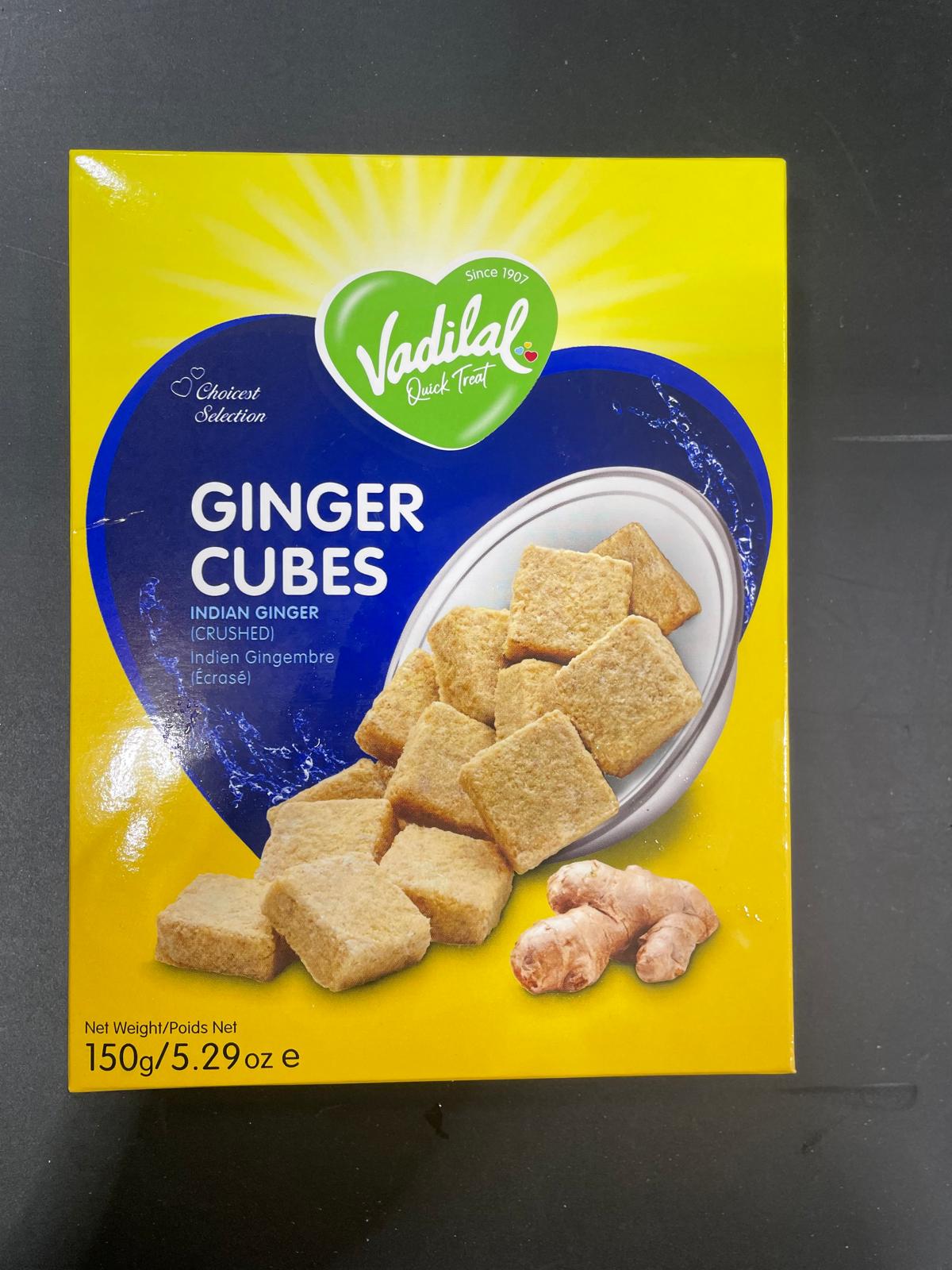 Vadilal GINGER CUBES 150G
