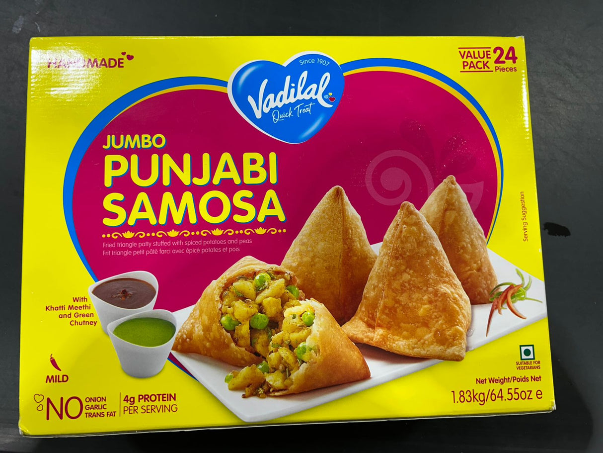Vadilal JUMBO PUNJABI SAMOSA 24P