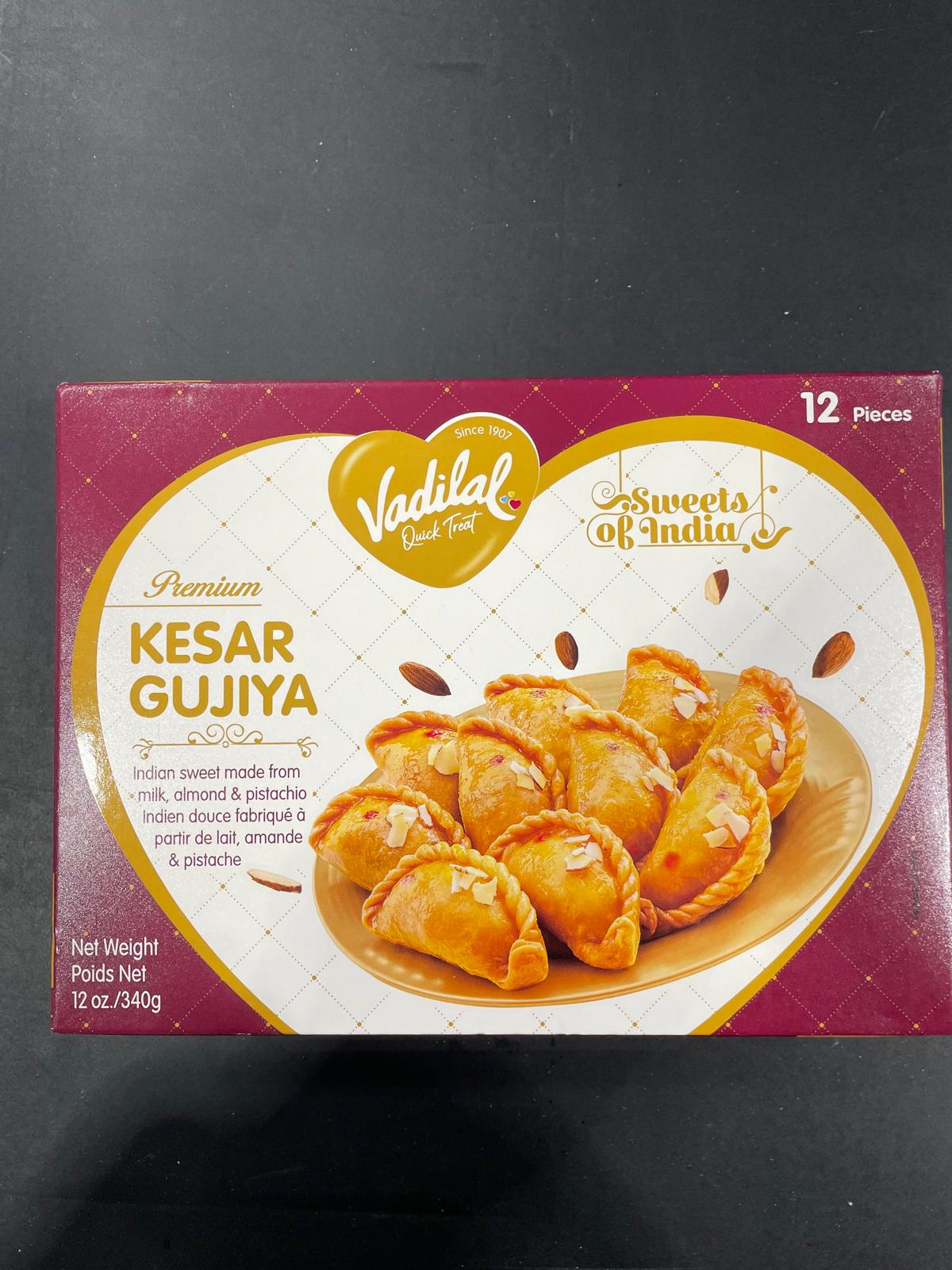 Vadilal KESAR GUJIYA 340G
