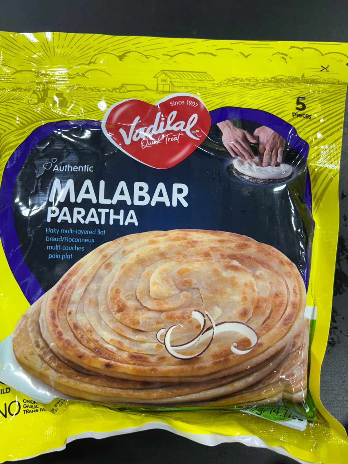 Vadilal MALABAR PARATHA 400G