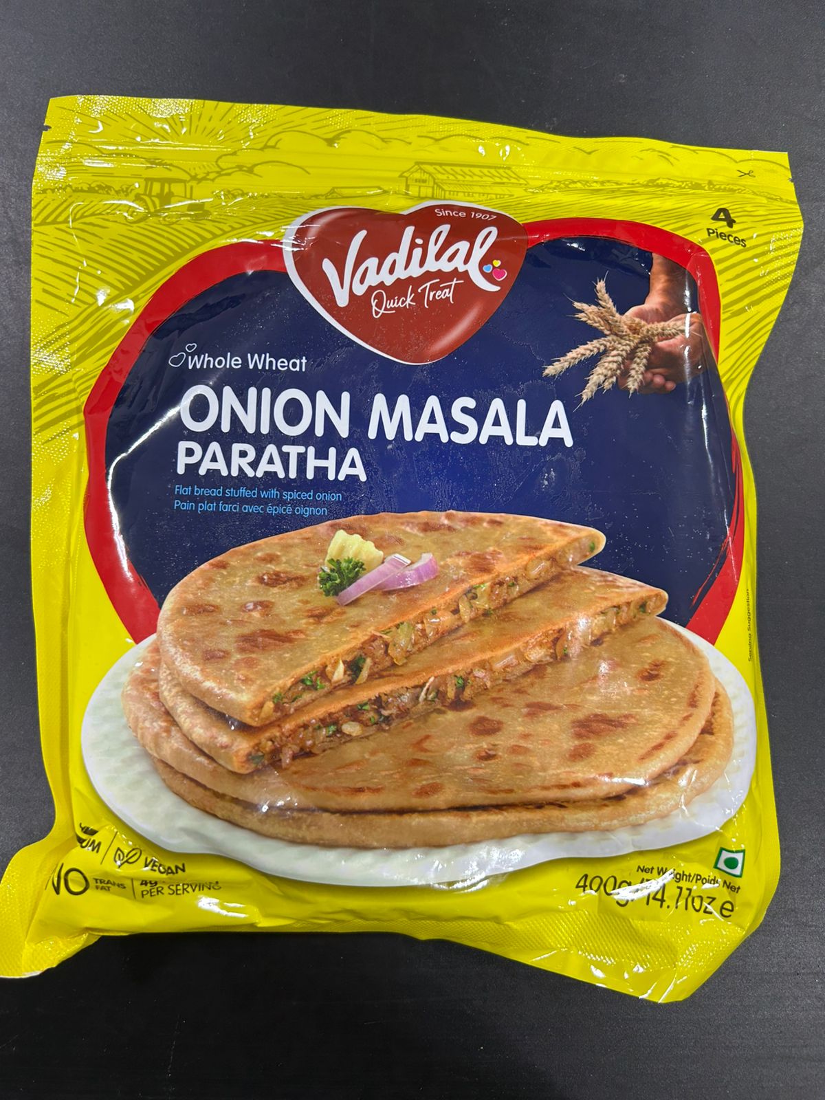 Vadilal ONION MASL PARTA 4PC