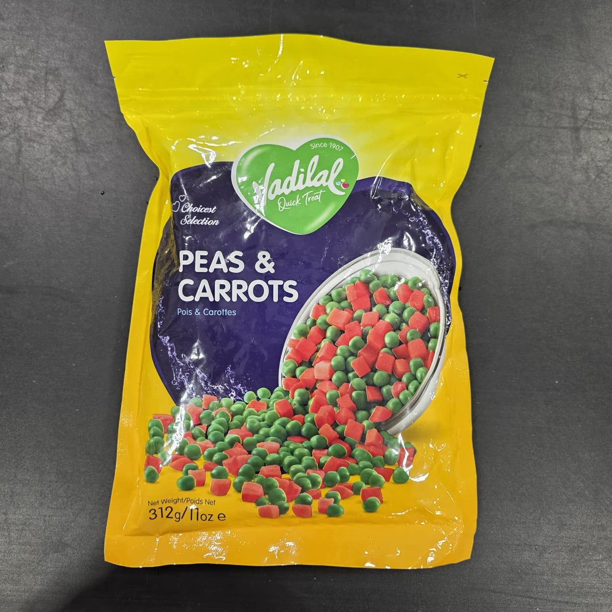Vadilal PEAS & CARROTS 312G