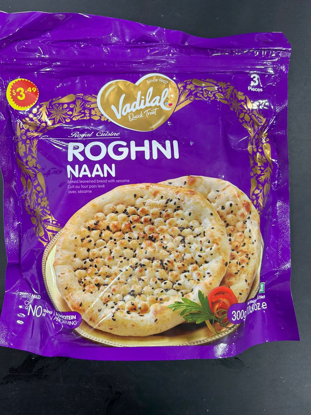 Vadilal Roghni Naan 300G