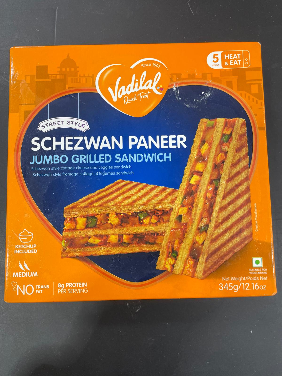 Vadilal SCHEZWAN PANER SDWIC 345G