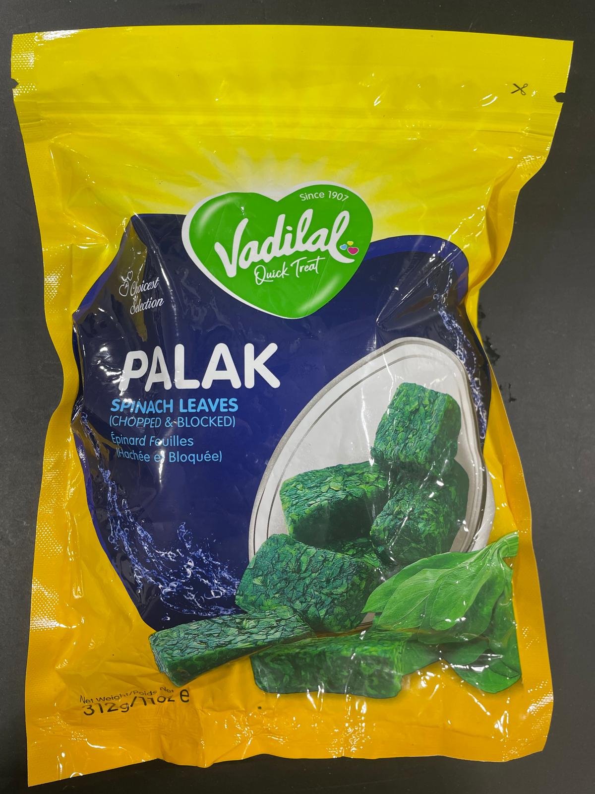 Vadilal SPINACH BLOCK 312G